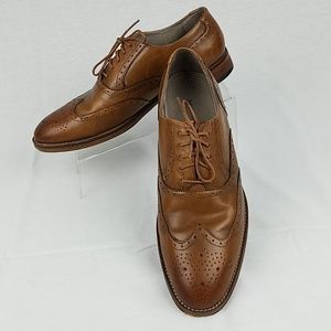 Johnston Murphy Mens Brown Wingtip Shoe 